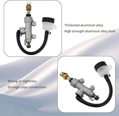 AHL Motorcycle Rear Foot Master Cylinder Brake Pump for Honda CBR250 VT250 CB400 VTEC I II III CBR400 VFR400 CB-1 CBR600 CBR1000 CB250 CB600 CB900 Nsr250 RFV400 VTR250 in Saudi Arabia