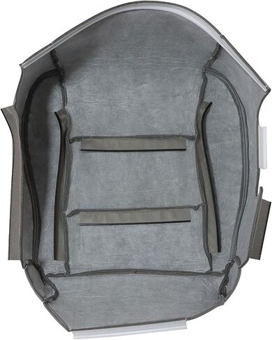 Priprilod Gray Leather Driver & Passenger Bottom & Top Lean Back and Arrmrest Replacement Cover Compatible with Toyota Land Cruiser 1998 1999 2000 2001 2002 2003 2004 2005 2006 2007 in Saudi Arabia