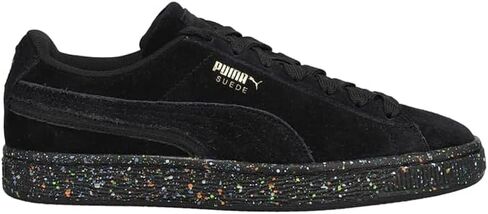 PUMA Kids Boys Suede Mono Triplex Lace Up Sneakers Shoes Casual - Black in Saudi Arabia