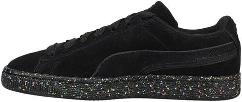PUMA Kids Boys Suede Mono Triplex Lace Up Sneakers Shoes Casual - Black in Saudi Arabia