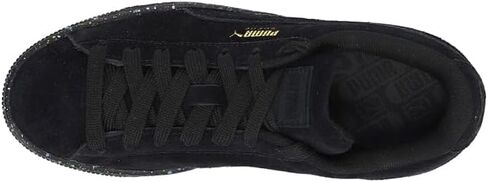 PUMA Kids Boys Suede Mono Triplex Lace Up Sneakers Shoes Casual - Black in Saudi Arabia