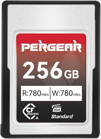 Pergear 512GB CFexpress Type A Memory Card, Up to 800MB/s Read Speed & 780MB/s Write Speed for 4K 120P,8K 30P Recording (Standard Series) in Kuwait