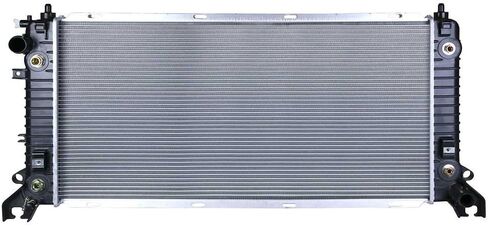 AutoShack Radiator 17.31" (439.7 mm) Core | Replacement for 2014-2015 Chevrolet Silverado 1500 2014-2015 GMC Sierra 1500 2015 GMC Yukon | 1-PC in Saudi Arabia