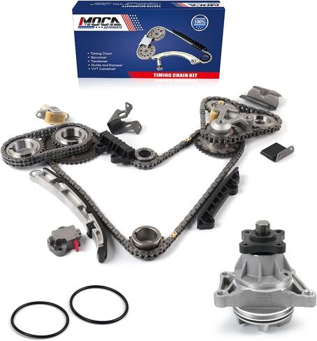 MOCA مجموعة أدوات سلسلة التوقيت ومضخة مياه تناسب 2006-2008 لسوزوكي جراند فيتارا 2.7L 2737CC V6 GAS DOHC تستنشق بشكل طبيعي in Saudi Arabia