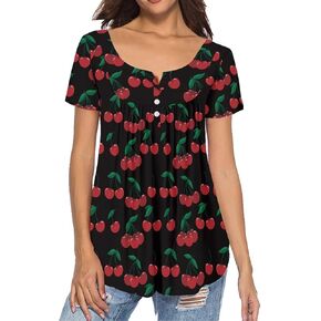 Showudesigns Womens Tops S-4XL Teen Girls Short Sleeves Top Casual Clothes in Saudi Arabia