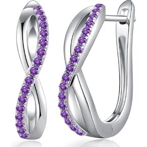 Jiamiaoi Large Hoop Earrings 925 Sterling Silver Hoop Earrings for Women Men Hoops in Kuwait