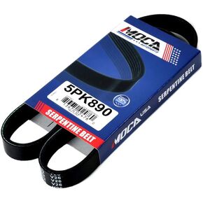 5PK890 EPDM Serpentine Belt fit 1994-1997 for Toyota T100 2.7L, 1991-1995 for BMW 525i 2.5L, 2003-2006 for Subaru Baja 2.5L, 2003-2006 for Subaru Baja 2.5L in Kuwait