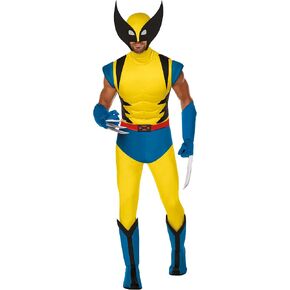 Spirit Halloween X-Men Adult Wolverine Costume | Officially Licensed | Marvel Costumes and Accessories | Wolverine Halloween in Saudi Arabia