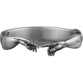 خاتم خلق آدم قابل للتعديل - فرقة كتاب التكوين، خاتم مايكل أنجلو، فرقة الوعد، فن عصر النهضة، المجوهرات الدينية، المجوهرات الفنية in Kuwait