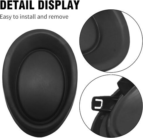 Anxingo 1 Pair NI1038155 Front Fog Light Lamp Covers, Replacement for Rogue Sport 2017 2018 2019, Replaces NI1039155 622566MA5A 622576MA5A in Saudi Arabia