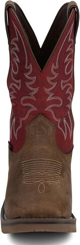 Justin Men's Broncy Waterproof Western Work Boot Composite Toe - Se4753 in Saudi Arabia