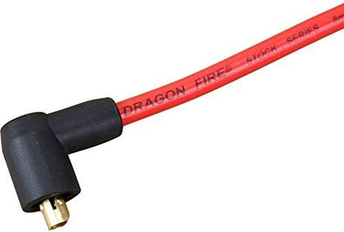 AIP Electronics Dragon Fire Race Series High Performance Ignition Spark Plug Wire Set Compatible with Ford BB 351C 351M 400M 429 460 Points Style Cap Factory OEM Fit PWJ118 in Saudi Arabia