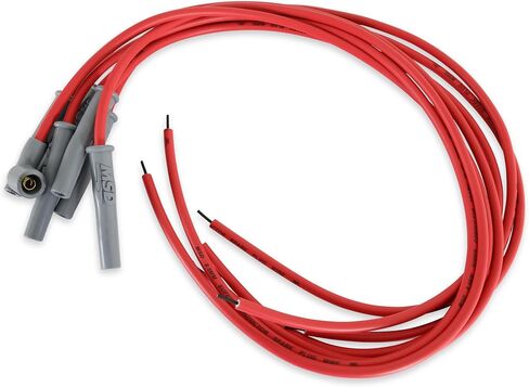 MSD 31179 Super Conductor Spark Plug Wire Set, Multi-Angle Plug, Socket/HEI in Saudi Arabia