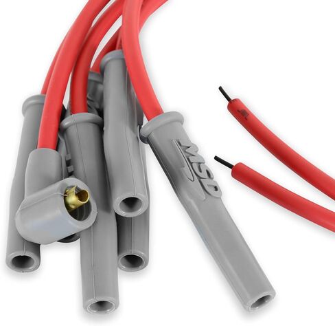 MSD 31179 Super Conductor Spark Plug Wire Set, Multi-Angle Plug, Socket/HEI in Saudi Arabia