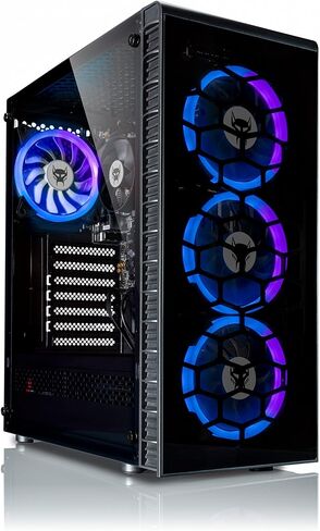 Q3 Essential Gaming، كمبيوتر ألعاب ذو 8 خيوط، AMD Ryzen 5 4X 4.20 جيجا هرتز، رسومات 4K Vega 11 Core، ذاكرة وصول عشوائي 32 جيجابايت، 1 تيرابايت SSD، HDMI، USB 3.2، WiFi، Windows 11 Pro in Kuwait