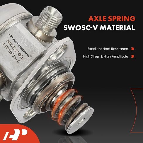 A-Premium High Pressure Fuel Pump Compatible with BMW 335i 435i 535i 640i GT M235i 650i 740Li M235i xDrive, 135i, M2, M235i, ActiveHybrid 3 5 7, X1 X3 X4 X5 X6, 2011-2019, 3.0L 4.4L in Saudi Arabia