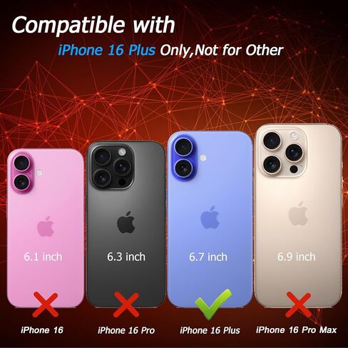 Battery Case for iPhone 16 Pro Max, [12000mAh] Enhanced Portable Protective Qi Wireless Charger Case Battery Pack with CarPlay Wireless Charging Case Compatible for iPhone 16 Pro Max (6.9 inch)-Black in Saudi Arabia