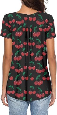 Showudesigns Womens Tops S-4XL Teen Girls Short Sleeves Top Casual Clothes in Saudi Arabia