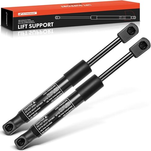 غطاء محرك السيارة A-Premium يدعم دعامات الصدمات المتوافقة مع موديلات مختارة من Audi - TT TT Quattro 2000-2006، قابلة للتحويل/كوبيه - استبدال # 8196044، 8N0823359 (مجموعة قطعتين) in Kuwait