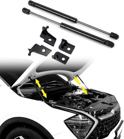 CTH for Kia Sportage 2023 2024 2025 Front Hood Shocks Struts Dampers Hood Lift Support Hydraulic Jack Lift Spring Support Shock Strut Raise Lift Dampers Kit Car Accessories 1pair in Saudi Arabia