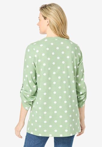 Woman Within Plus Size 7-Day Layered-Look Tunic in Saudi Arabia