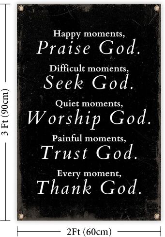 Thank God Christian Wall Art Sayings Posters Tapestry 2x3 Ft Aesthetic Poster for Teen Boys Girls Bedroom and College Dorm Wall Decor Gifts in Saudi Arabia