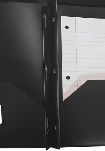 School Smart 2-Pocket Poly Folders, Purple, Pack of 25 in Kuwait