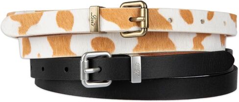 Levi's Women's 2-Pack Leather Set – Classic Fashion Belts for Jeans, Dresses & Everyday Wear in Saudi Arabia
