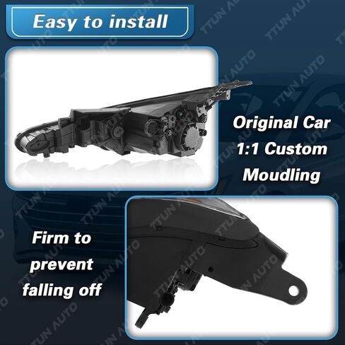متوافق مع 2019-2020 Hyundai Elantra المصباح الهالوجين ونوع جهاز العرض بدون DRL 92101-F3500,92102-F3500 (جانب السائق والراكب) in Kuwait