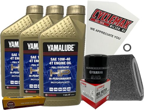 Full-Synthetic Yamalube Tune-Up Kit compatible with 2007-2014 Yamaha GRIZZLY WOLVERINE 450 in Saudi Arabia
