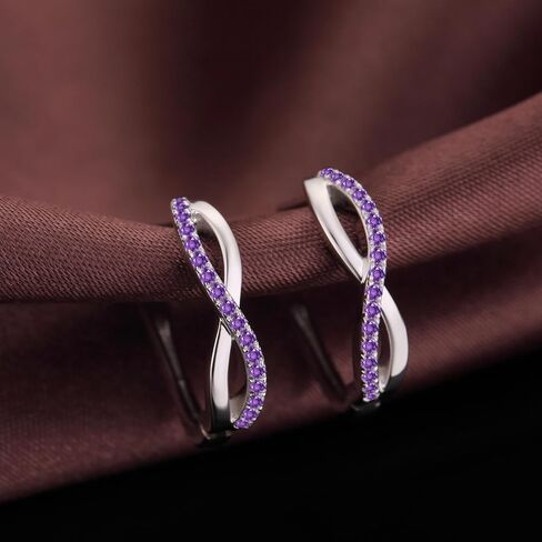 Jiamiaoi Large Hoop Earrings 925 Sterling Silver Hoop Earrings for Women Men Hoops in Kuwait