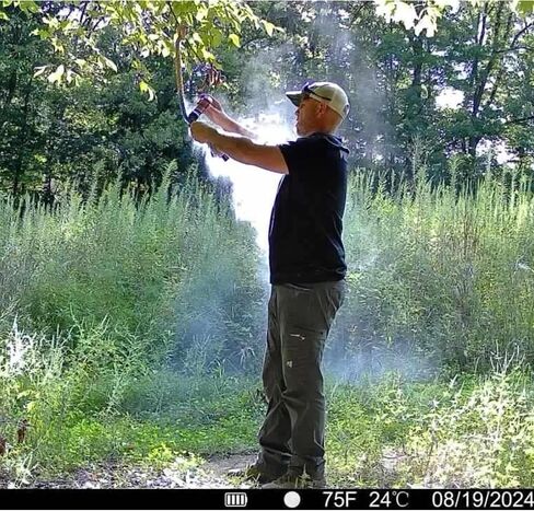 Hemp Scrape Rope | Mock Scrape Kit & Deer Scent Rope for Deer Hunting – Hemp Scent Rope Hangs Anywhere in Seconds for Quick & Easy Mock Scrape in Saudi Arabia