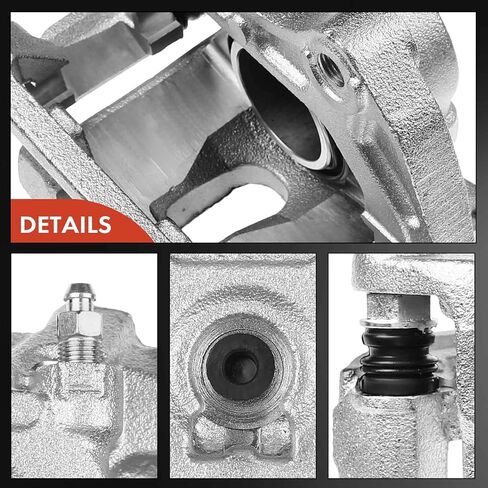 A-Premium Disc Brake Caliper Assembly with Bracket Compatible with Select Nissan Models - Maxima 2003 2004 2005 2006 2007 2008 2008, V6 3.5L - Front Right Passenger Side in Saudi Arabia