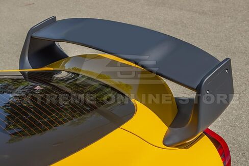 Extreme Online Store Replacement for 2020-Present Toyota A90 A91 Supra | ST Style Rear Trunk Lid Wing Spoiler (ABS Plastic - Matte Black) in Saudi Arabia