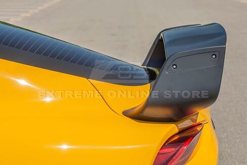 Extreme Online Store Replacement for 2020-Present Toyota A90 A91 Supra | ST Style Rear Trunk Lid Wing Spoiler (ABS Plastic - Matte Black) in Saudi Arabia