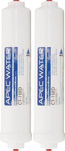 APEC Water Systems Ultimate US Made Stage 1, 10", High Capacity Sediment Replacement Filter with 1/4" Quick - Connector (CT-1SED) in Saudi Arabia