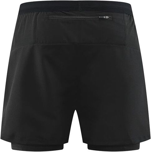 Men's Athletic Shorts Lightweight Quick Dry Gym Training Shorts with Elastic Waistband and Zipper Pockets in Saudi Arabia