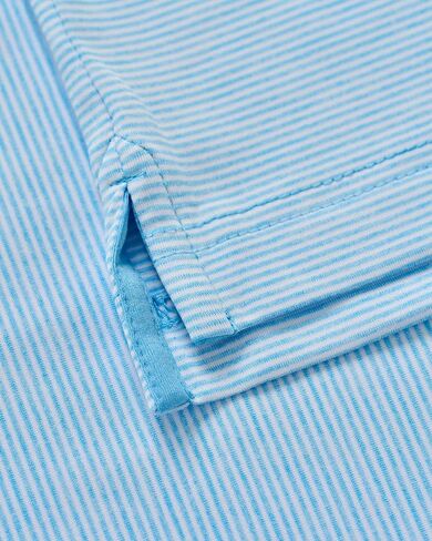 johnnie-O Performance Jersey Jr. Polo - Lyndonn Stripe in Kuwait
