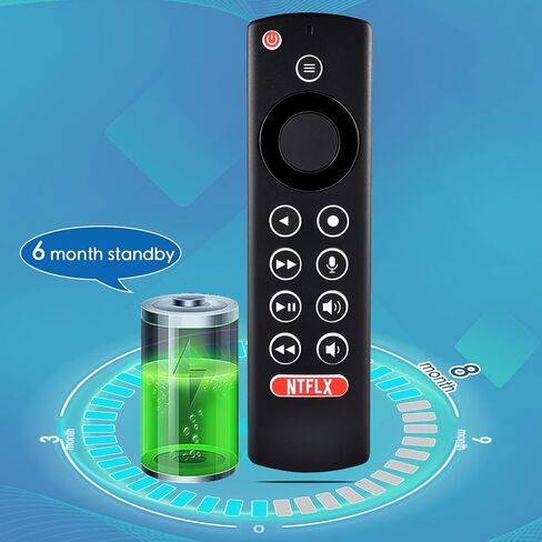 Replacement for Samsung-TV-Remote,Smart Voice Control Comptible with BN59-1312A,for Samsung 2018-2023 Curved Frame QLED LED LCD 8K 4K TVs, with 3 Shortcuts NEFTLIX,Prime Video,Hulu in Saudi Arabia