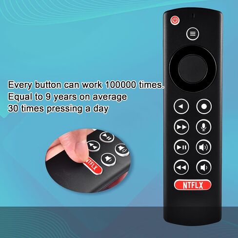 Replacement for Samsung-TV-Remote,Smart Voice Control Comptible with BN59-1312A,for Samsung 2018-2023 Curved Frame QLED LED LCD 8K 4K TVs, with 3 Shortcuts NEFTLIX,Prime Video,Hulu in Saudi Arabia