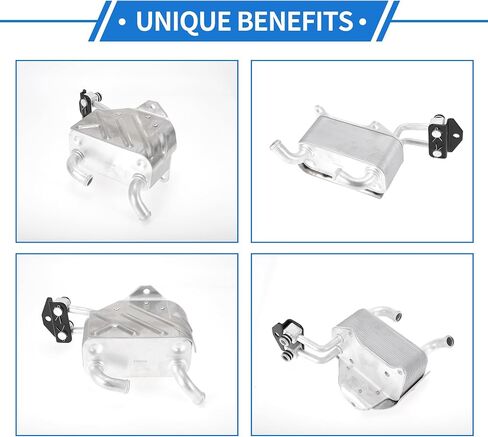 1 Pc Engine Oil Cooler for Ford for Ranger Aluminum Alloy Transmission Oil Cooler Trans Cooler with O-ring Seals in Saudi Arabia