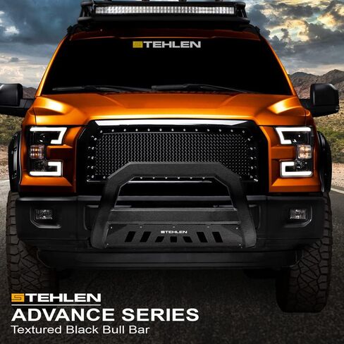 Stehlen 714937183773 Compatible with 2010-2018 Dodge Ram 2500/3500 Advance Series Bull Bar - Matte Black in Saudi Arabia