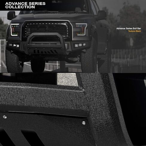Stehlen 714937183773 Compatible with 2010-2018 Dodge Ram 2500/3500 Advance Series Bull Bar - Matte Black in Saudi Arabia
