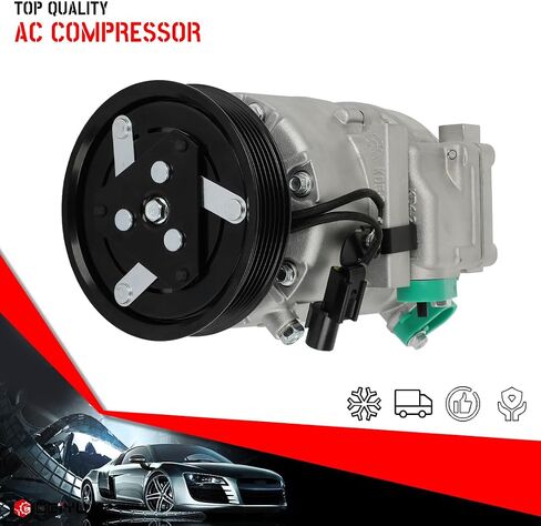 cciyu Air Conditioning Compressor 2009-2010 Fit for Hyundai Sonata 2.4L 2009-2010 Fit for Kia Optima 2.4L AC Compressor Pump in Saudi Arabia