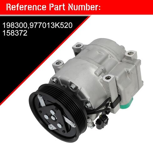 cciyu Air Conditioning Compressor 2009-2010 Fit for Hyundai Sonata 2.4L 2009-2010 Fit for Kia Optima 2.4L AC Compressor Pump in Saudi Arabia