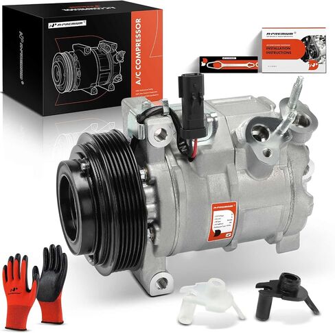 A-Premium Air Conditioner AC Compressor with Clutch Compatible with Dodge Journey 2009 2010, 3.5L in Saudi Arabia