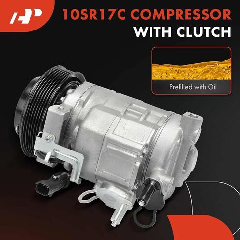 A-Premium Air Conditioner AC Compressor with Clutch Compatible with Dodge Journey 2009 2010, 3.5L in Saudi Arabia