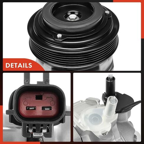 A-Premium Air Conditioner AC Compressor with Clutch Compatible with Dodge Journey 2009 2010, 3.5L in Saudi Arabia