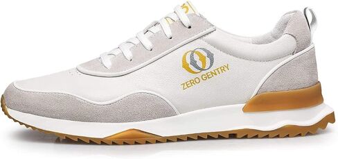 ZRO Men's Handmade Light Luxury Top-Layer Cowhide Leather Casual Sneakers - Comfort Office & Walking Shoes in Saudi Arabia