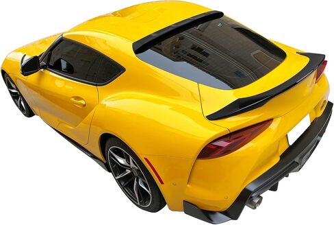 FREEMOTOR802 Compatible with 2020-2024 Toyota GR Supra J29 & Supra MK5 Trunk Spoiler, Unpainted Black TRD Style ABS Plastic Rear Spoiler in Saudi Arabia